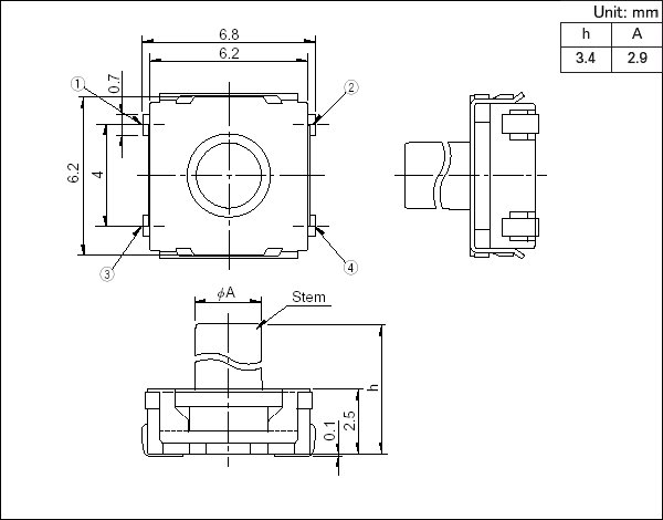 alps輕觸開(kāi)關(guān)規格書(shū)